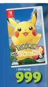 Nintendo Pokemon Let's Go Pikachu