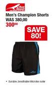 First Ascent Men's Champion Shorts