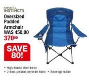 Natural Instincts Oversized Padded Armchair