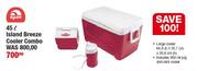 Igloo 45Ltr Island Breeze Cooler Combo