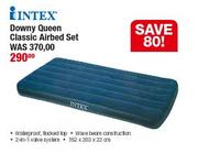 Intex Downy Queen Classic Airbed Set