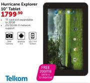 Telkom Hurricane Explorer 10" Tablet