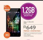 Cell C Deluxe 4GB