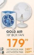 Gold Air 10" Box Fan