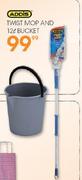 Addis Twist Mop And 12ltr Bucket