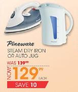 Pineware Steam Dry Iron Or Auto Jug Each