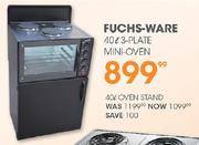 Fuchs-Ware 40ltr 3-Plate Mini-Oven