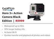 GoPro Hero 3+ Action Camera Black Edition-Each