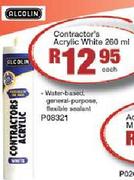 Alcolin Conractor's Acrylic White-260ml