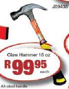 Claw Hammer 16 OZ