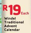 Windel Traditional Advent Calaendar-Each