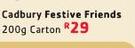 Cadbury Festive Friends-200G Carton
