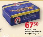 Bakers Choc Collection Biscuit Range-450G Tin
