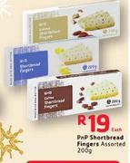 PnP Shortbead Fingers Assorted-200G Each