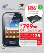 Samsung Galaxy Pocket Plus Cellphone