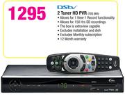 DSTV 2 Tuner HD PVR TDS865