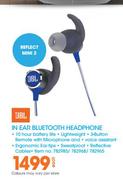 JBL In Ear Bluetooth Headphone-Each