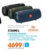 JBL Xtreme 2 Portable Speaker-Each