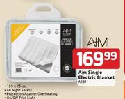 Aim Single Electric Blanket(AEB1)