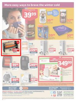 Pick n Pay : Drink up the warmth (9 Jul - 21 Jul 2013), page 4