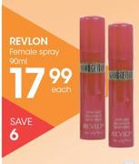 Revlon Female Spray-90ml Each