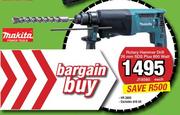 Makita Rotary Hammer Drill-26mm SDS Plus 800 Watt