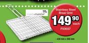 Master Stainless Steel Braai Grid-430mmx300m