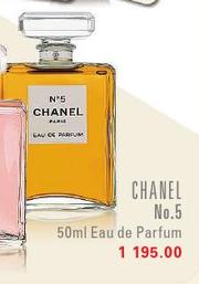 Special Chanel No 5 Eau de parfum 50ml m.guzzle .za