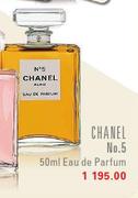 Chanel No 5 Eau de parfum-50ml