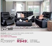 Grafton Everest Magnum 3 Piece 3 Action Reclining Lounge Suite