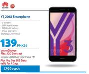 Huawei Y3 2018 Smartphone - On a uChoose Flexi 120 Contract