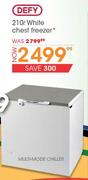 Defy 210Ltr White Chest Freezer