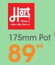 Hart 175mm-Pot
