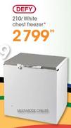 Defy 210ltr White Chest Freezer