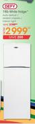 Defy 190ltr-White Fridge