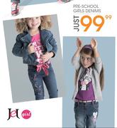 Pre School Girls Denims