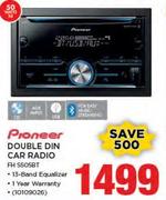 Pioneer Double Din Car Radio FS SS05BT