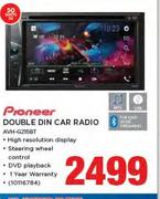 Pioneer Double Din Car Radio AVH-G215BT