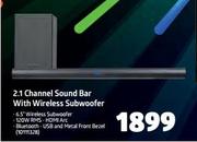 Hisense 2.1 Channel Sound Bar With Wireless Subwoofer