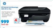 HP Deskjet Ink Advantage 3835 All-in-One