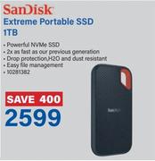 Sandisk Extreme Portable SSD 1TB