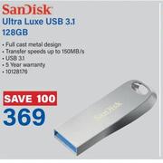 Sandisk Ultra Luxe USB 3.1 128GB 