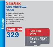 Sandisk Ultra Micro SDXC 128GB
