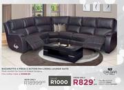 Calgan Lounge Bazarutto 4 Piece 2 Action Reclining Lounge Suite