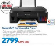 Canon Pixma G2411 Continuous Ink Printer