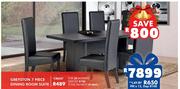 Greyston 7 Piece Dining Room Suite