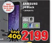 Samsung J4 Black