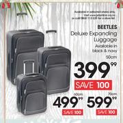 1Beetles Deluxe Expanding Luggage 70cm