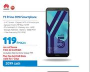 Huawei Y5 Prime 2018 Smartphone-On A uChoose Flexi 60 Contract