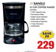 Sansui 12 Cup Coffee Maker SACM102